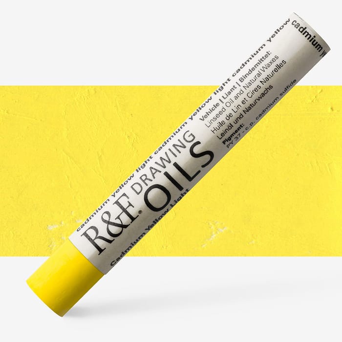 R&F drawing oils - 3106 cadmium yellow light