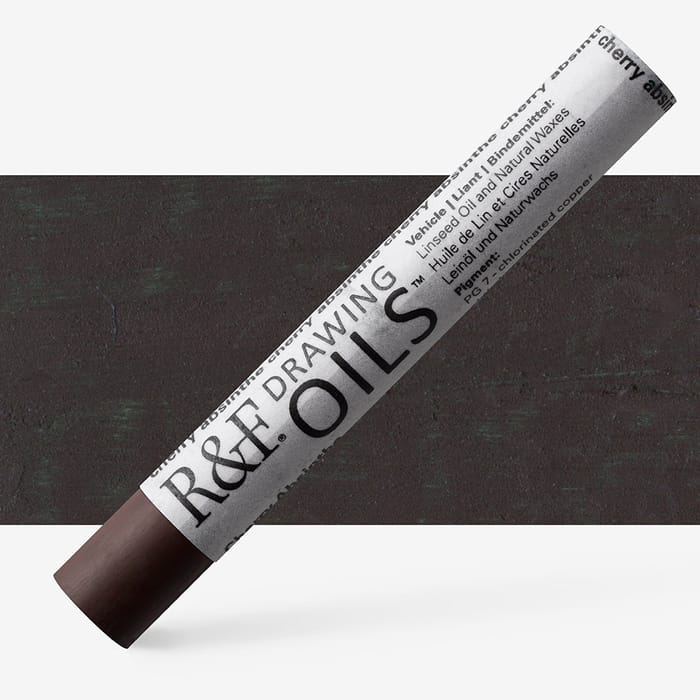 R&F drawing oils - 3111 cherry absinthe