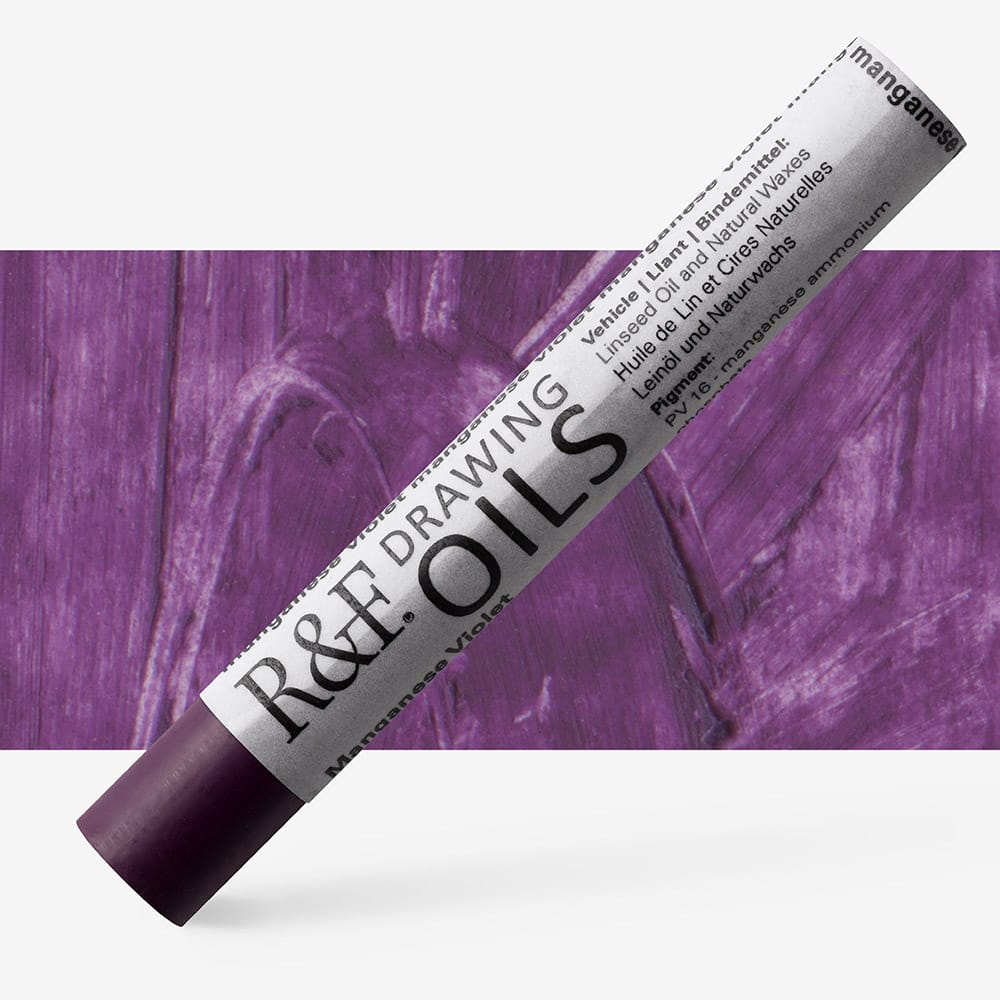 R&F drawing oils - 3117 manganese violet