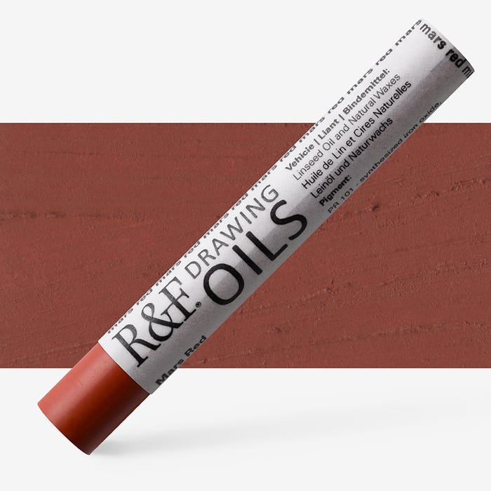 R&F drawing oils - 3119 mars red