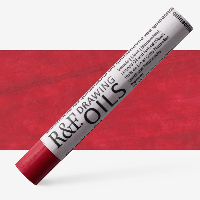 R&F drawing oils - 3131 quinacridone red