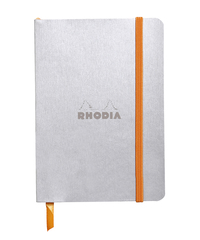 Rhodia rhodiarama dotted - A6 zilver