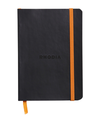 Rhodia rhodiarama dotted - A6 zwart