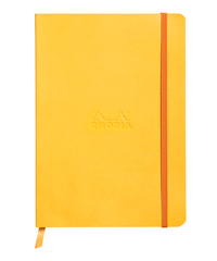 Rhodia rhodiarama lined - A5 daffodil