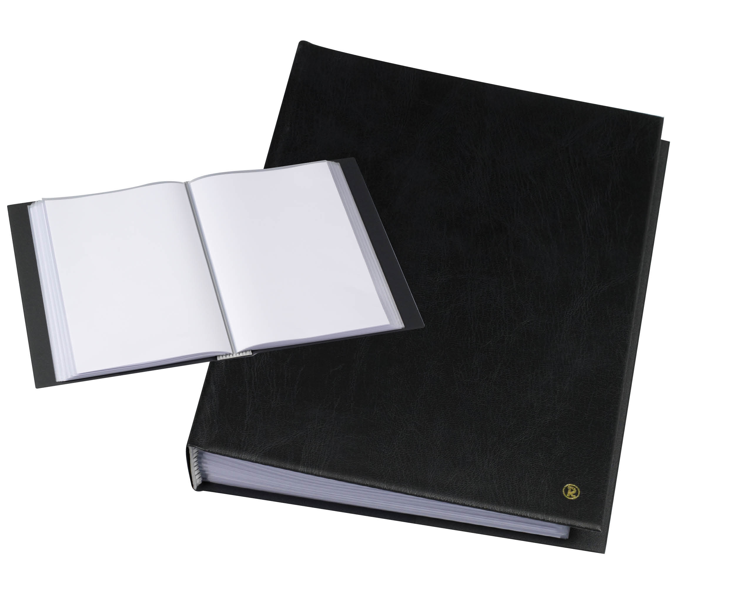 Rillstab showalbum A4 20tas zwart