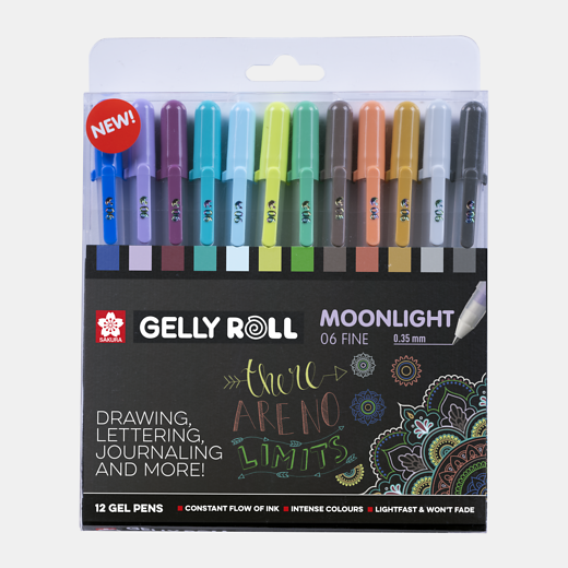 Sakura gelly roll moonlight 0.6 - set 12