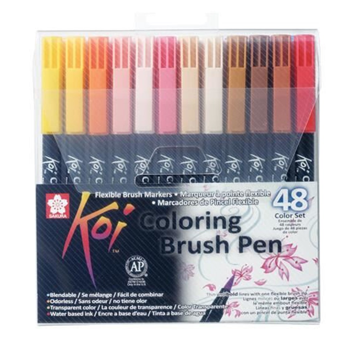 Sakura Koi brushpen - set 48