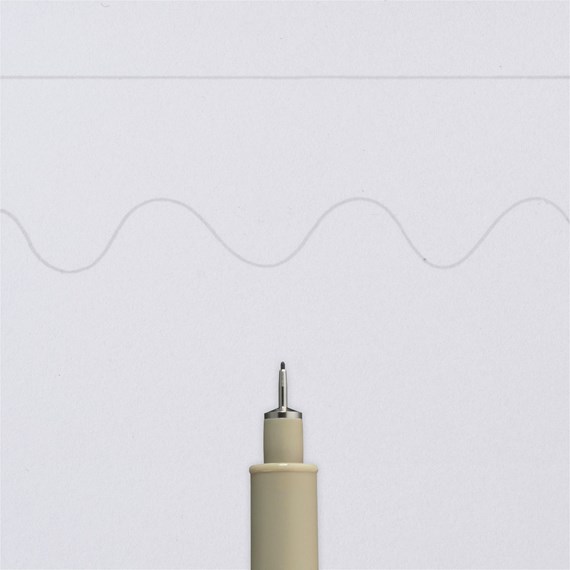 Sakura pigma micron - 01 lichtgrijs