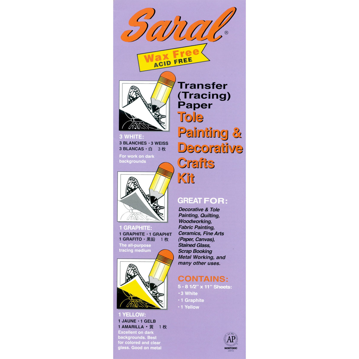 Saral tracing paper - tole painting & decorative crafts kit