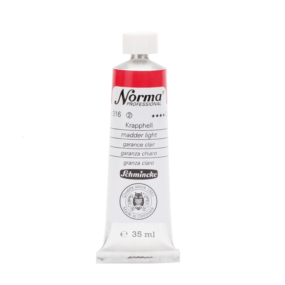 Schmincke Norma olieverf 35ml - 316 madder light