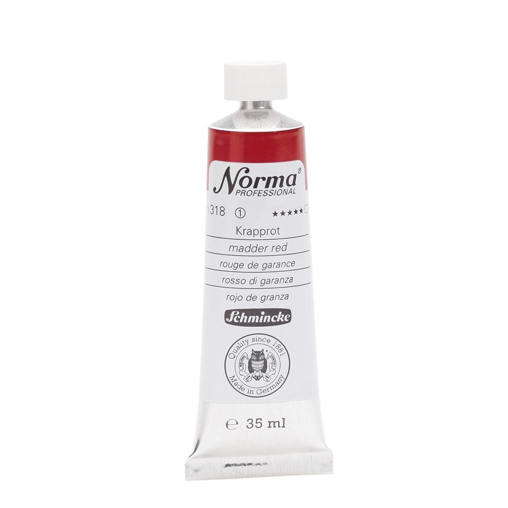 Schmincke Norma olieverf 35ml - 318 madder red