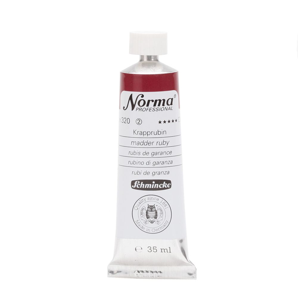 Schmincke Norma olieverf 35ml - 320 madder ruby