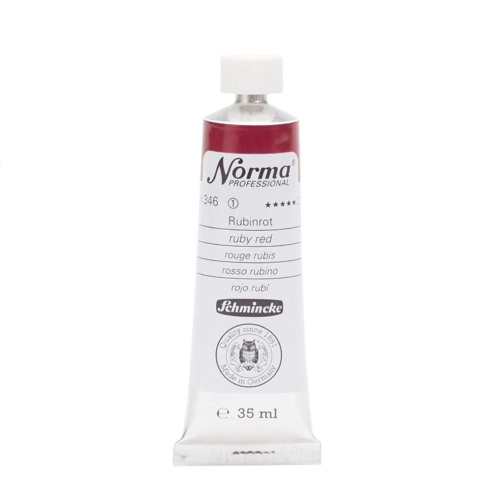 Schmincke Norma olieverf 35ml - 346 ruby red