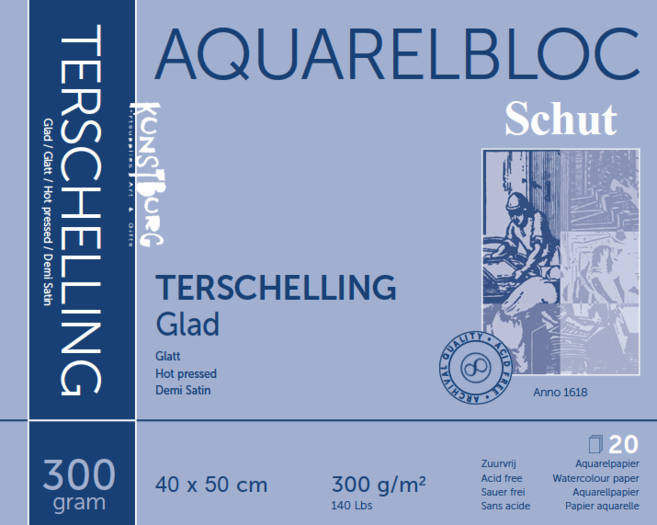Schut terschelling 40 x 50 300gr glad