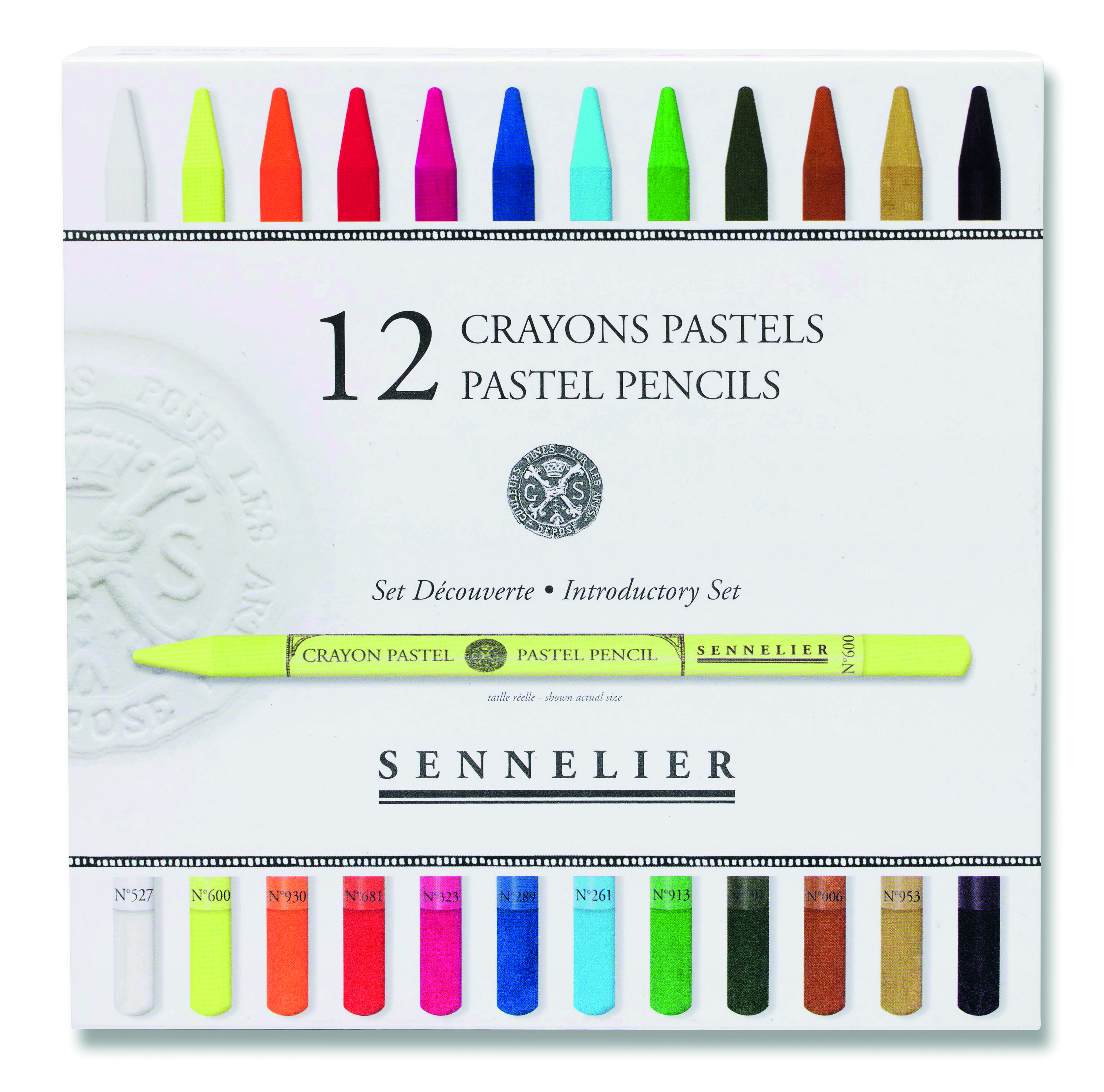 Sennelier pastel potlood - set 12