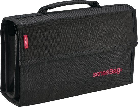 Sensebag zwart 72 stiften