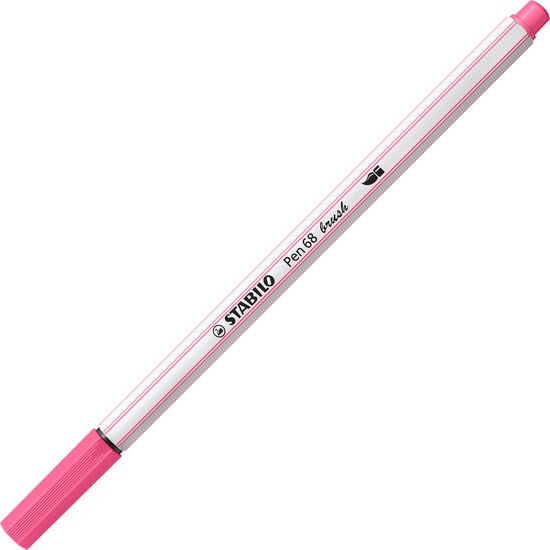 Stabilo 68 brush - 29 roze