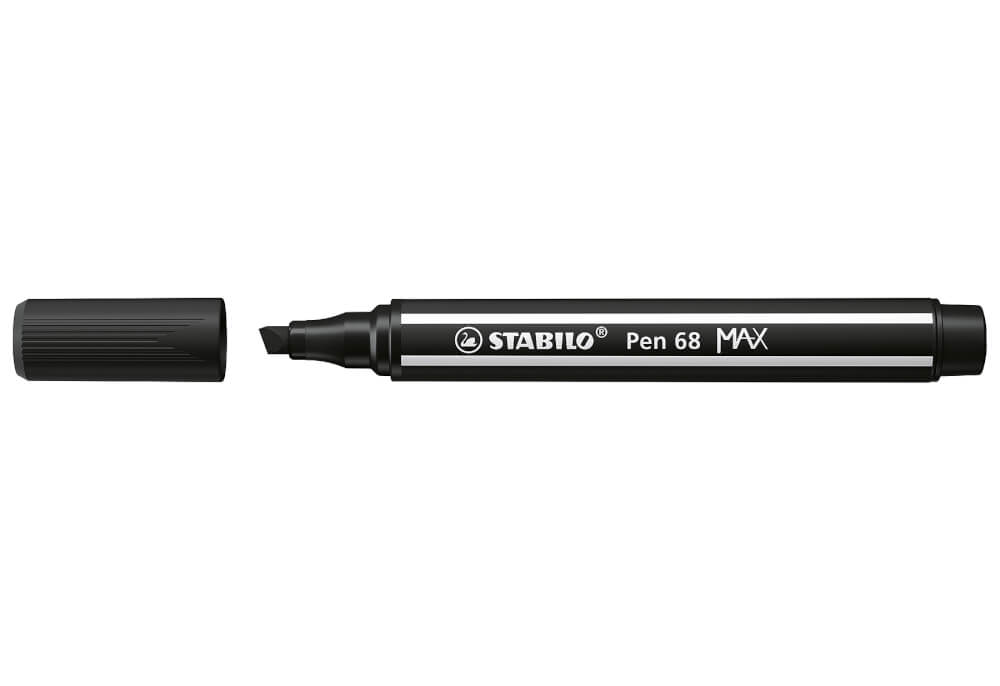 Stabilo 68 MAX - 46 zwart