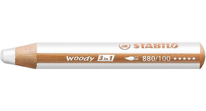 Stabilo Woody - 100 wit