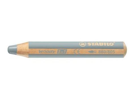 Stabilo Woody - 805 zilver