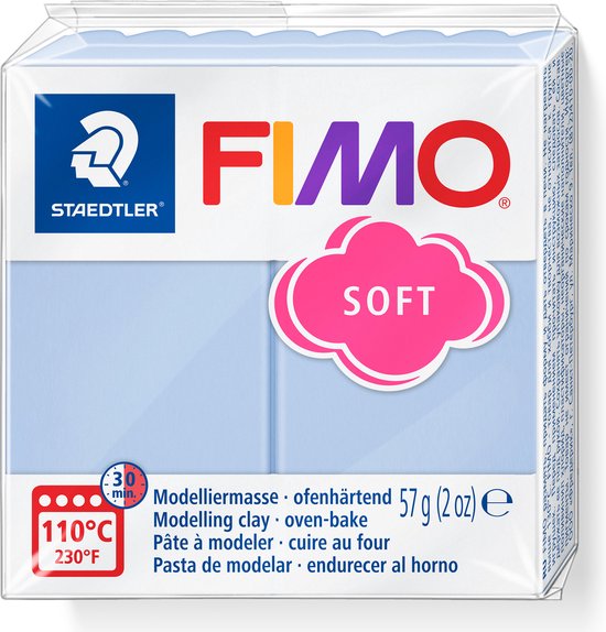 Staedtler fimo klei 57gr - T31 serenity blue