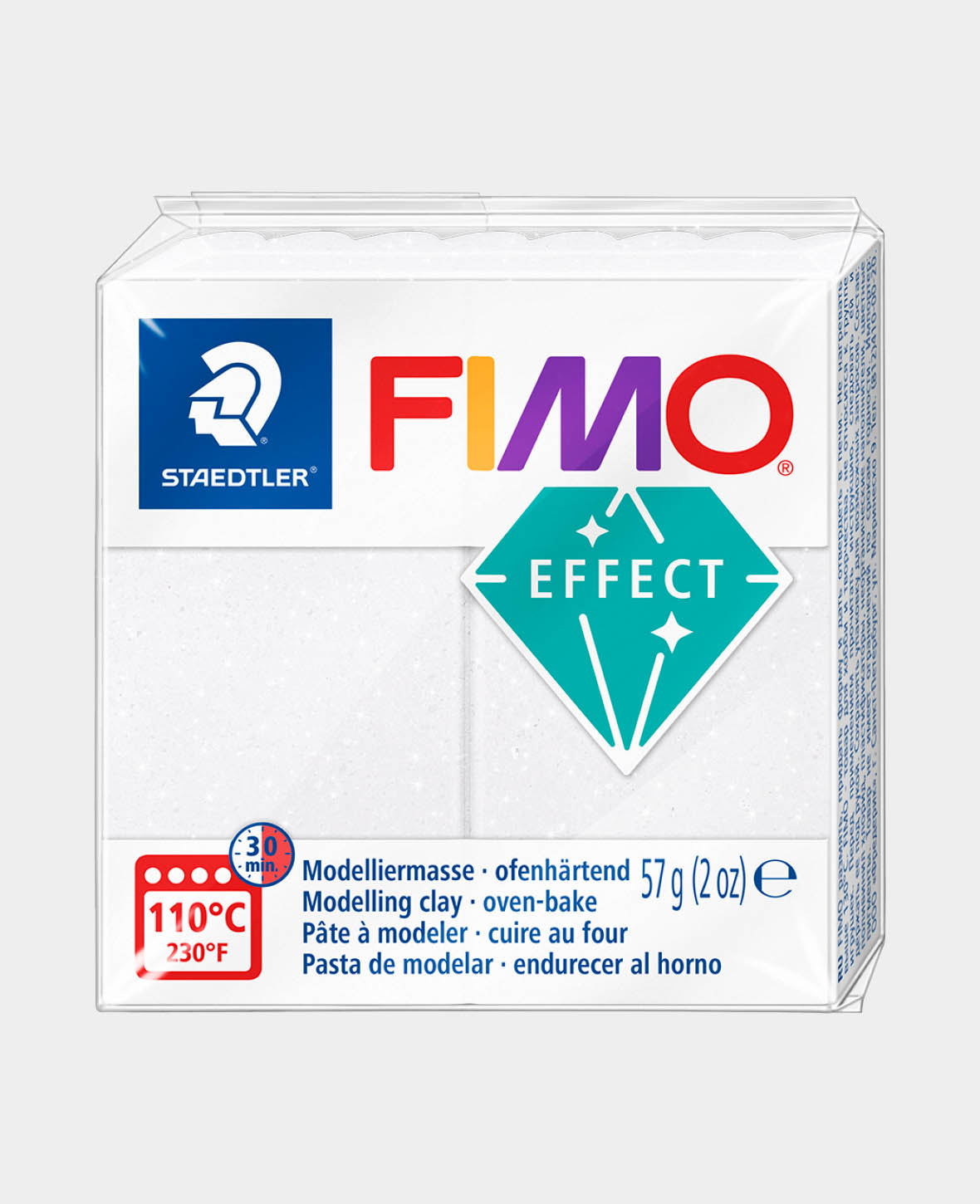 Staedtler fimo klei effect - 002 galaxy wit