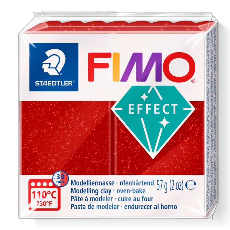 Staedtler fimo klei effect - 202 galaxy red