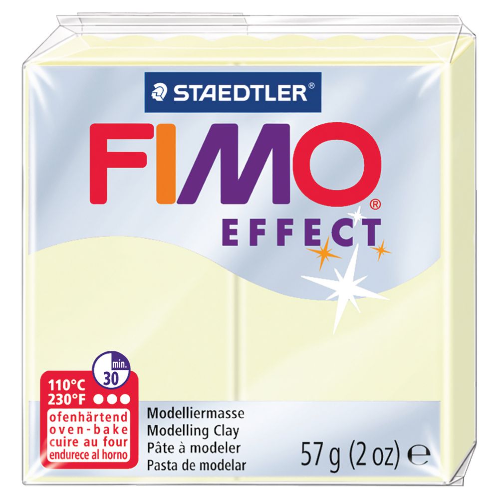 Staedtler fimo klei effect 57gr - 041 glow in the dark