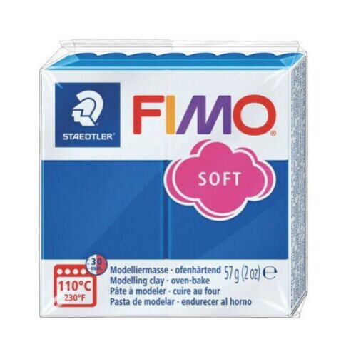 Staedtler fimo soft - 57gr - 37 pasific blauw