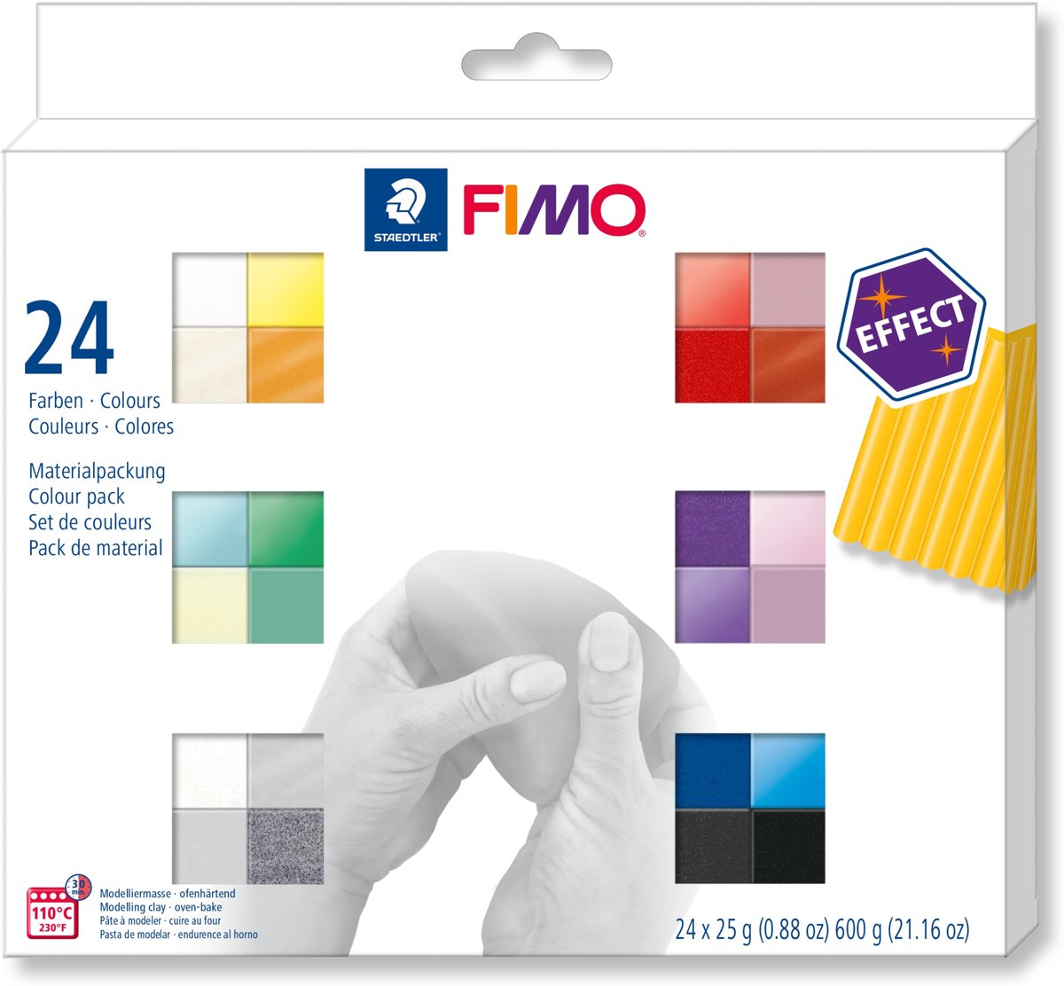 Staedtler fimo soft set 24 incl effect