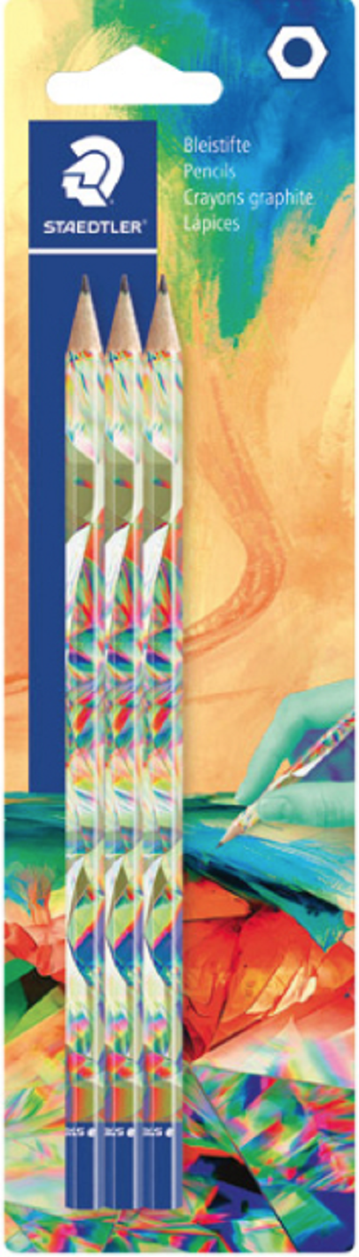 Staedtler grafietpotlood HB - set 3