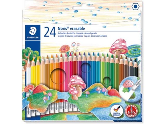 Staedtler noris erasable set 24