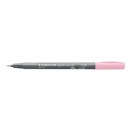 Staedtler pigment brush pen - 21 light rosé