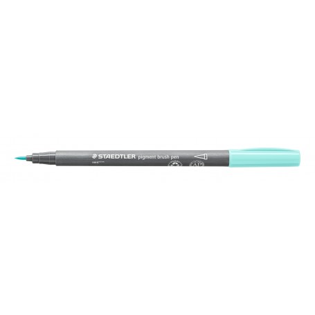 Staedtler pigment brush pen - 505 mint