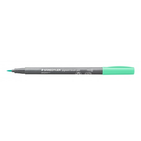 Staedtler pigment brush pen - 506 jade green