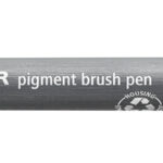 Staedtler pigment brush pen - 530 lime green