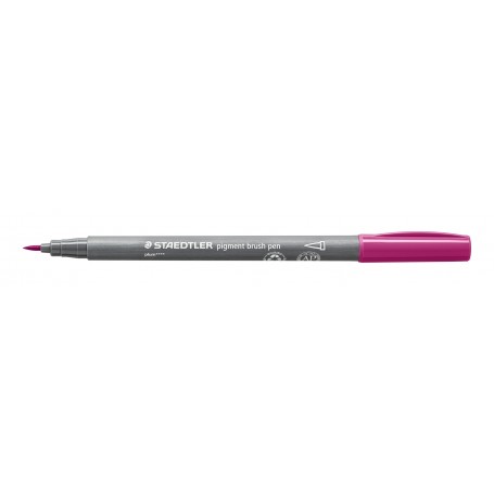 Staedtler pigment brush pen - 68 plum