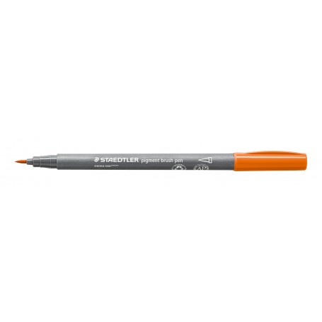 Staedtler pigment brush pen - 730 sienna raw