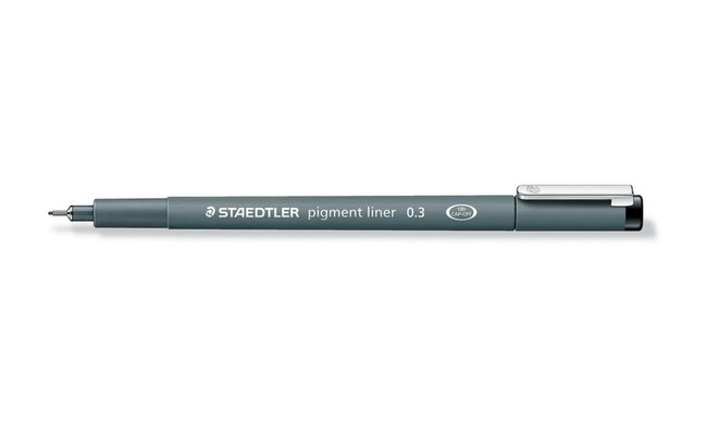 Staedtler pigment liner 0.3