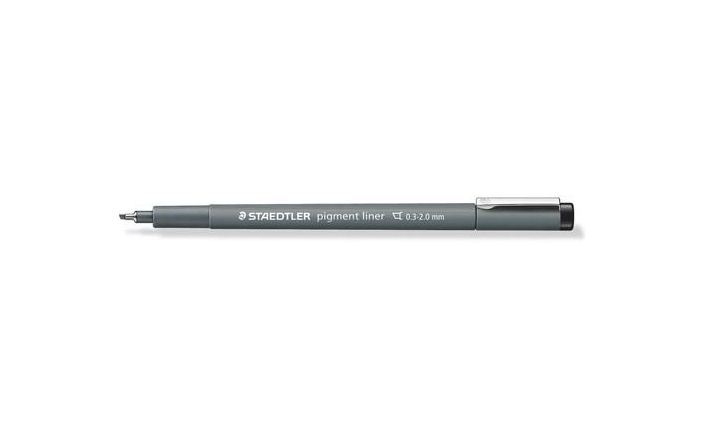 Staedtler pigment liner kalligrafie