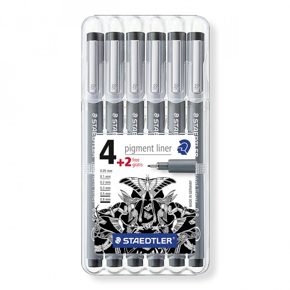 Staedtler pigment liner set 4 + 2