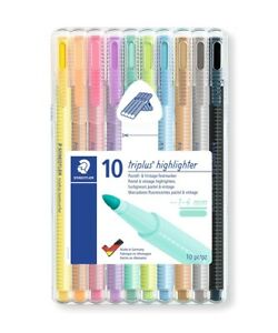 Staedtler triplus high lighter set 10