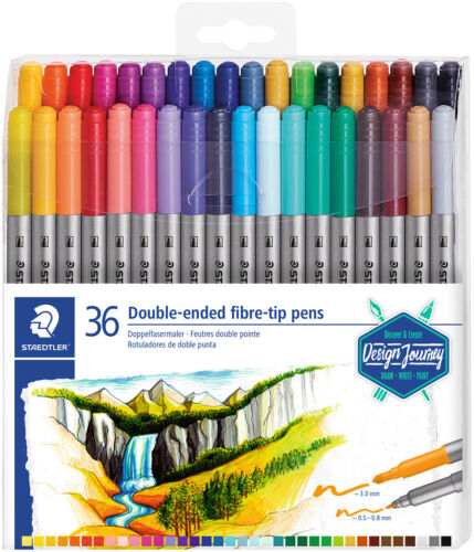 Staedtler twin-tip stift set 36