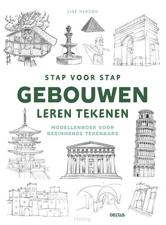 Stap voor stap gebouwen leren tekenen, Lise Herzog