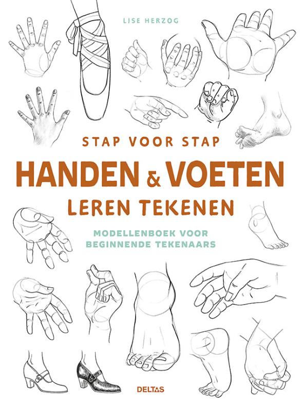 Stap voor stap handen en voeten leren tekenen, Lise Herzog