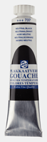 Talens gouache 20ml - 737 neutraalzwart