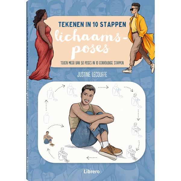 Tekenen in 10 stappen - lichaamsposes, Justine Lecouffe