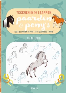 Tekenen in 10 stappen - paarden & pony's, Justine Lecouffe