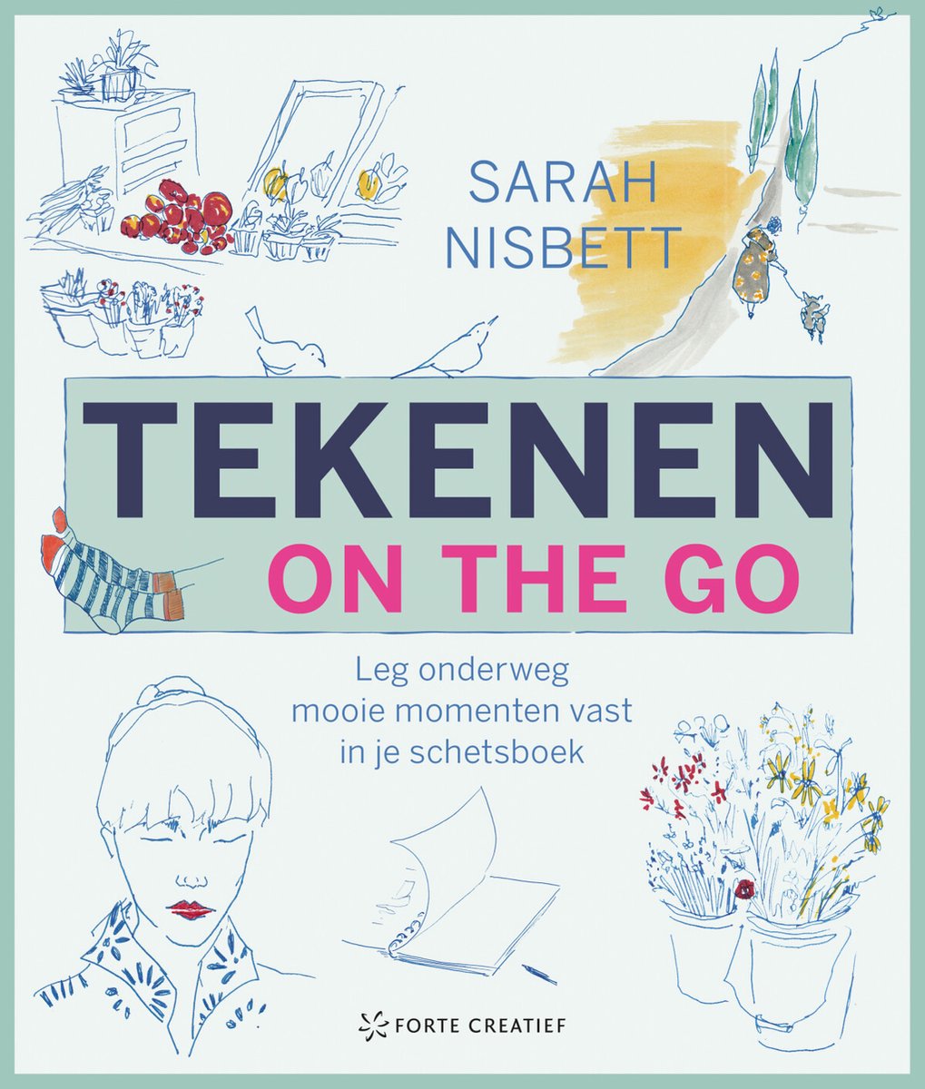 Tekenen on the go, Sarah Nisbett