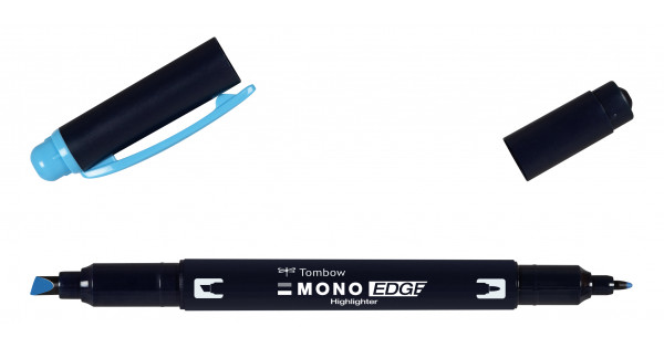 Tombow mono edge highlighter - blauw